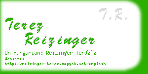 terez reizinger business card